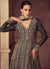 Buy Brown Anarkali Suit In USA