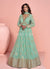 Shop Sea Green Anarkali Gown