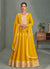 Yellow Anarkali Suit