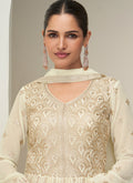 Buy Ivory White Festive Wear Suit