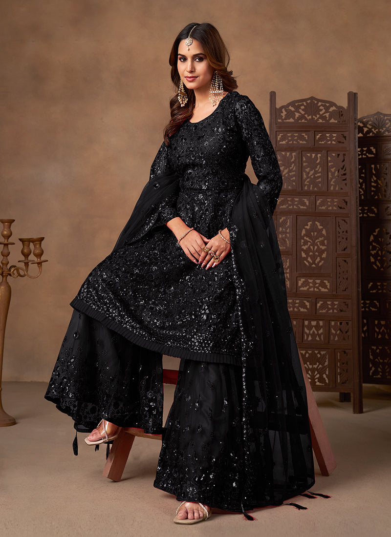Buy Anarkali Gharara Suit