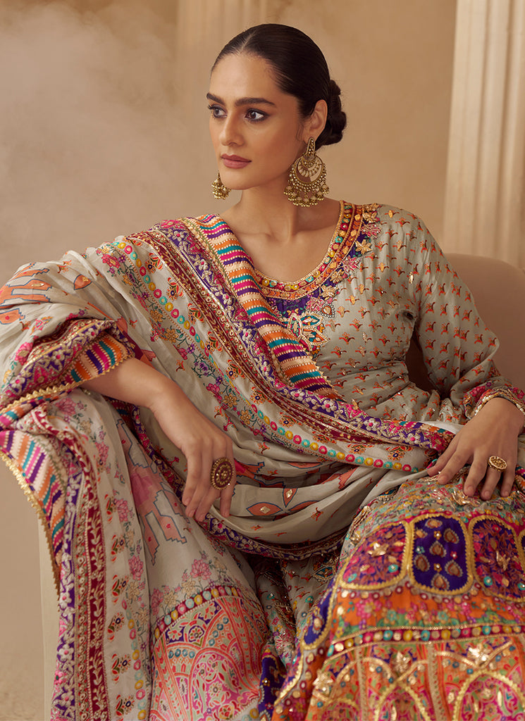 Buy Anarkali Pant Suit