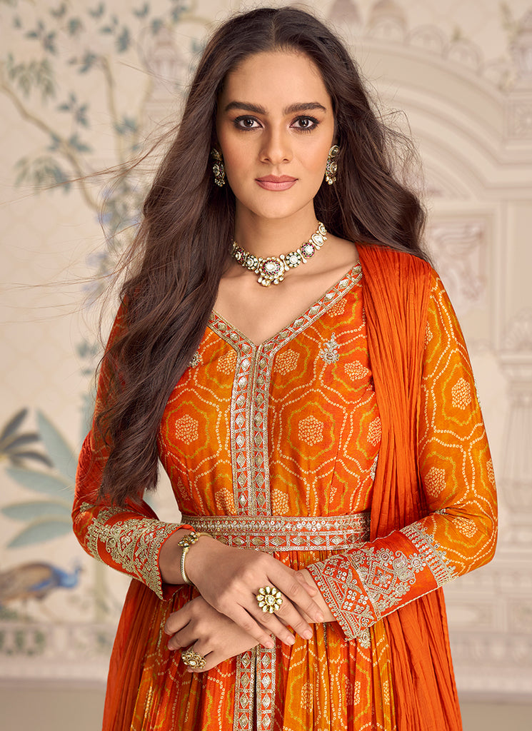 Buy Anarkali Pant Suit