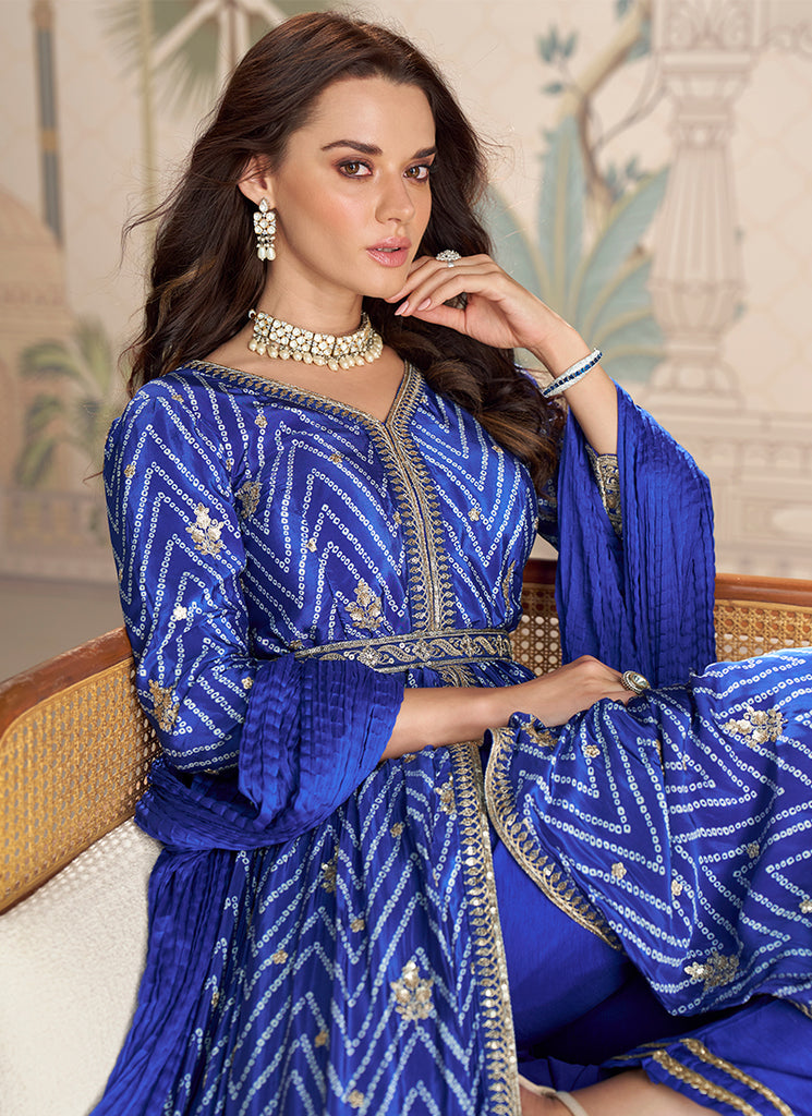 Buy Anarkali Pant Suit