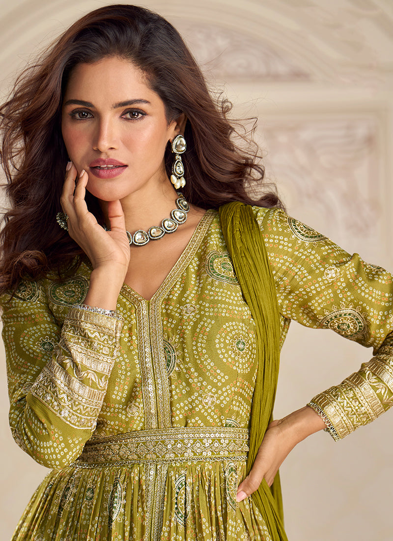 Buy Anarkali Pant Suit