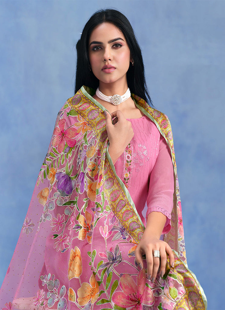 Buy Baby Pink Salwar Kameez In Germany