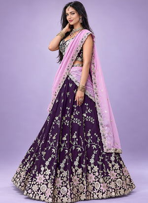 Silk Lehengas