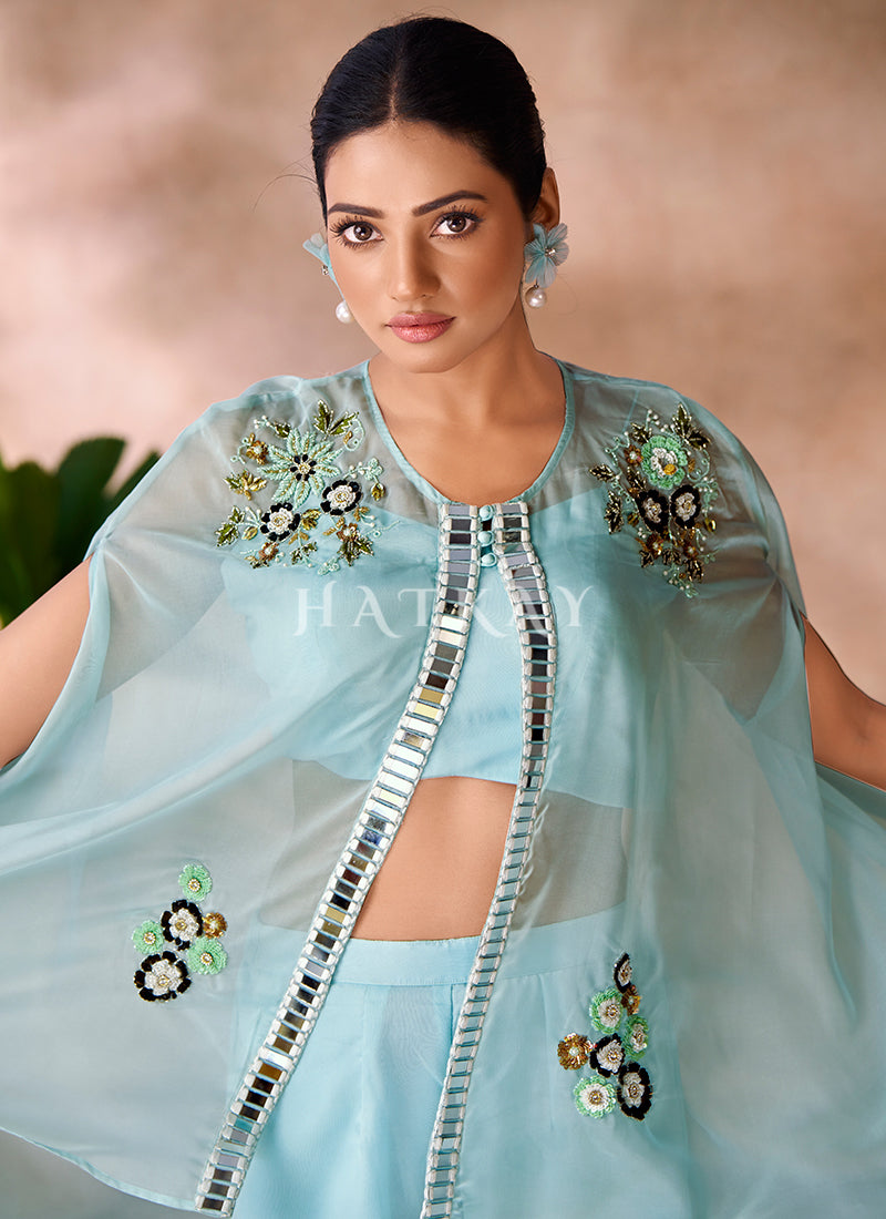 Buy Organza Co-Ord Set 