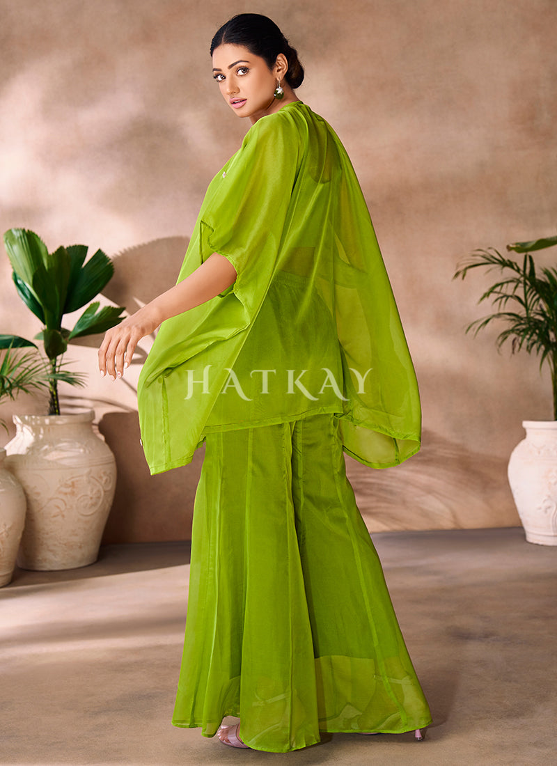 Buy Organza Co-Ord Set In USA