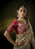 Buy Golden Wedding Sari In USA