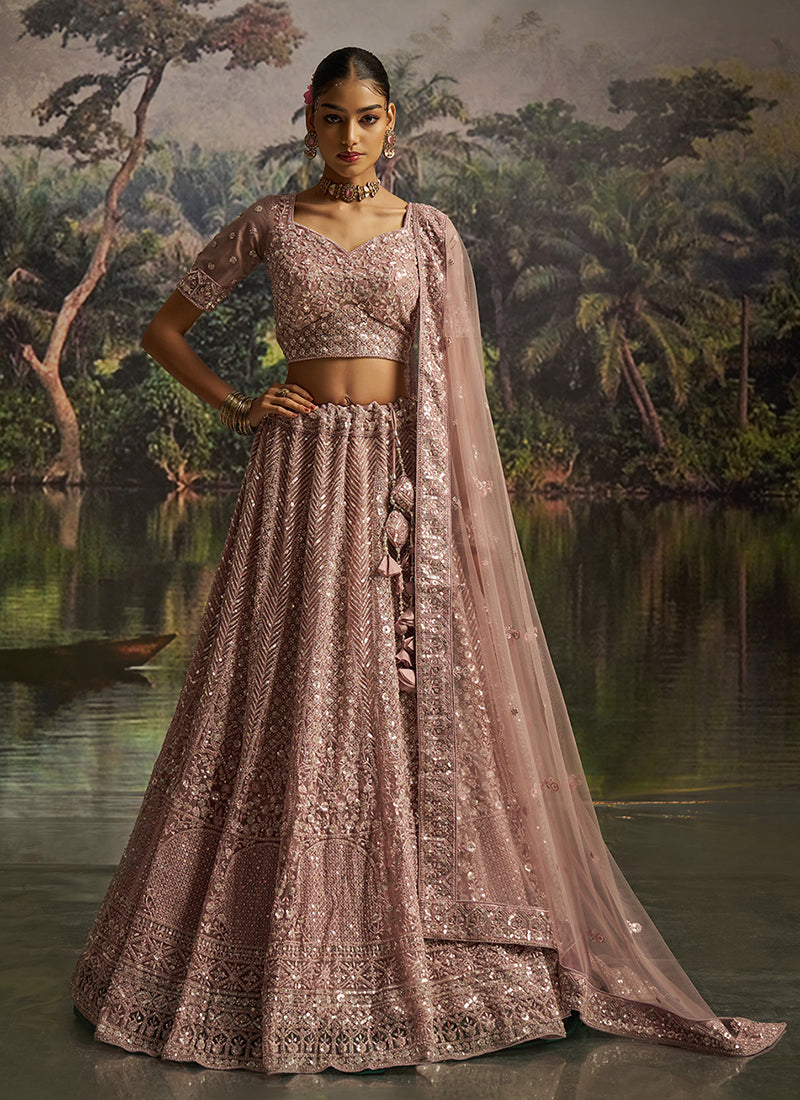 Purple Lehenga Choli for Wedding