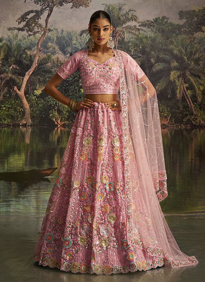 Blush Pink Lehenga Choli