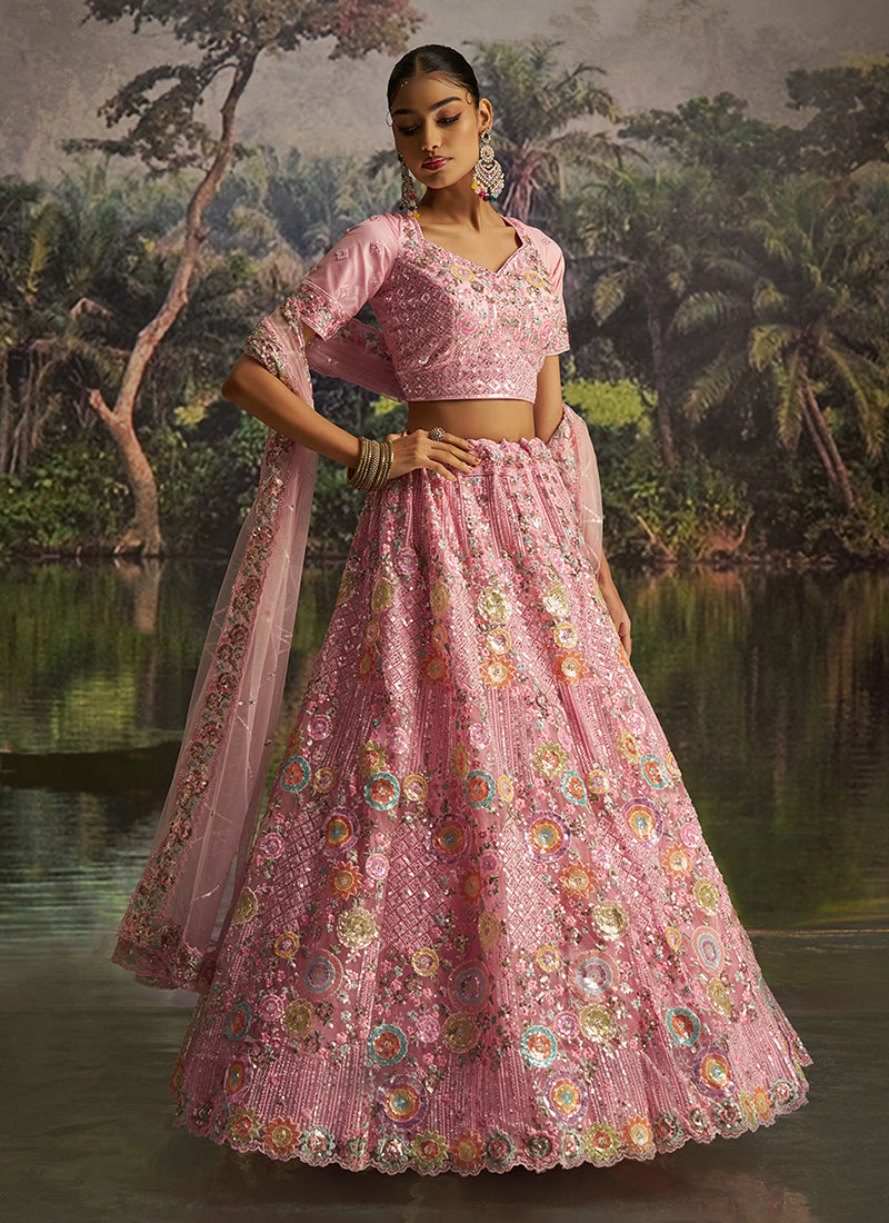 Pink Lehenga In UK