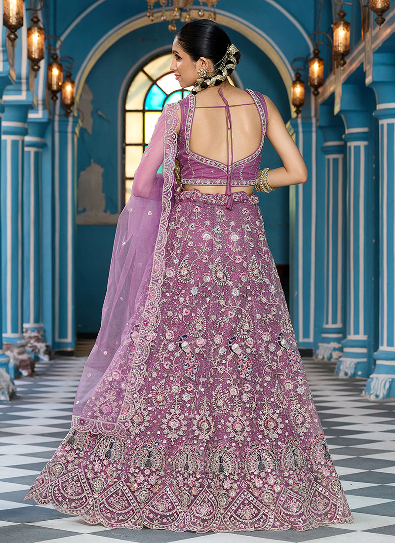 Buy Purple Lehenga Choli In Australia