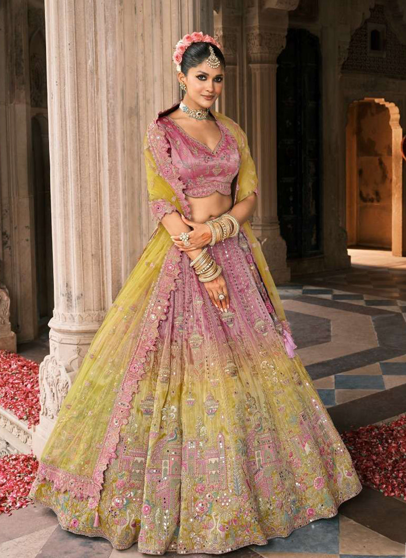 Shop Bridal Lengha For Women At Hatkay