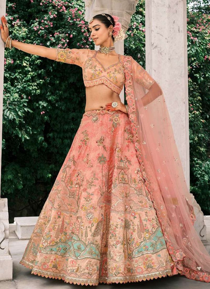 Shop Bridal Lengha For Women At Hatkay