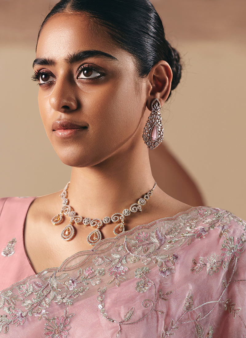 Buy Pink Saree Online