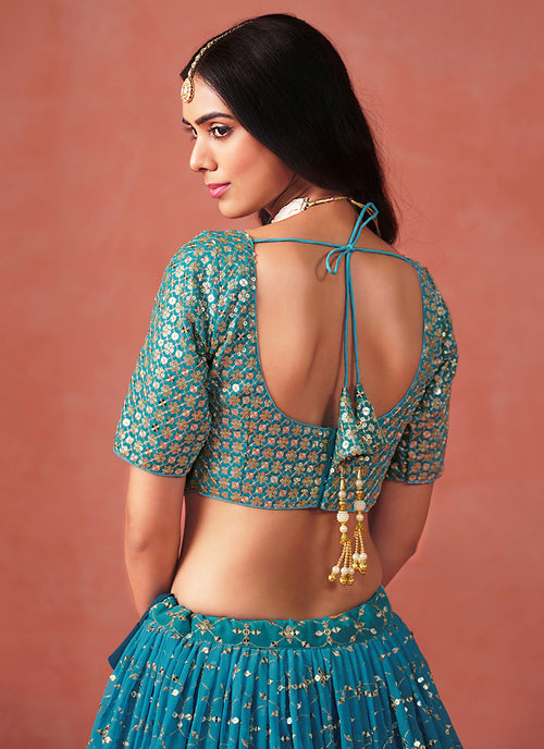 Buy Bollywood Lehenga In USA, UK, Canada, Germany, Australia With Free Shipping.