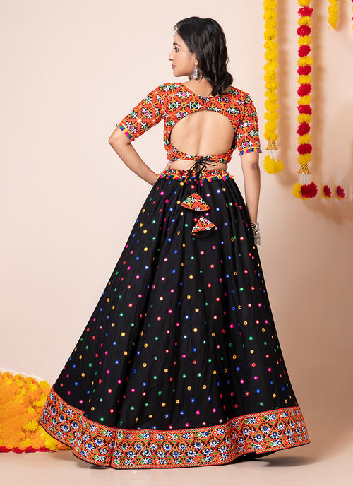 Buy Black Chaniya Choli In Canada