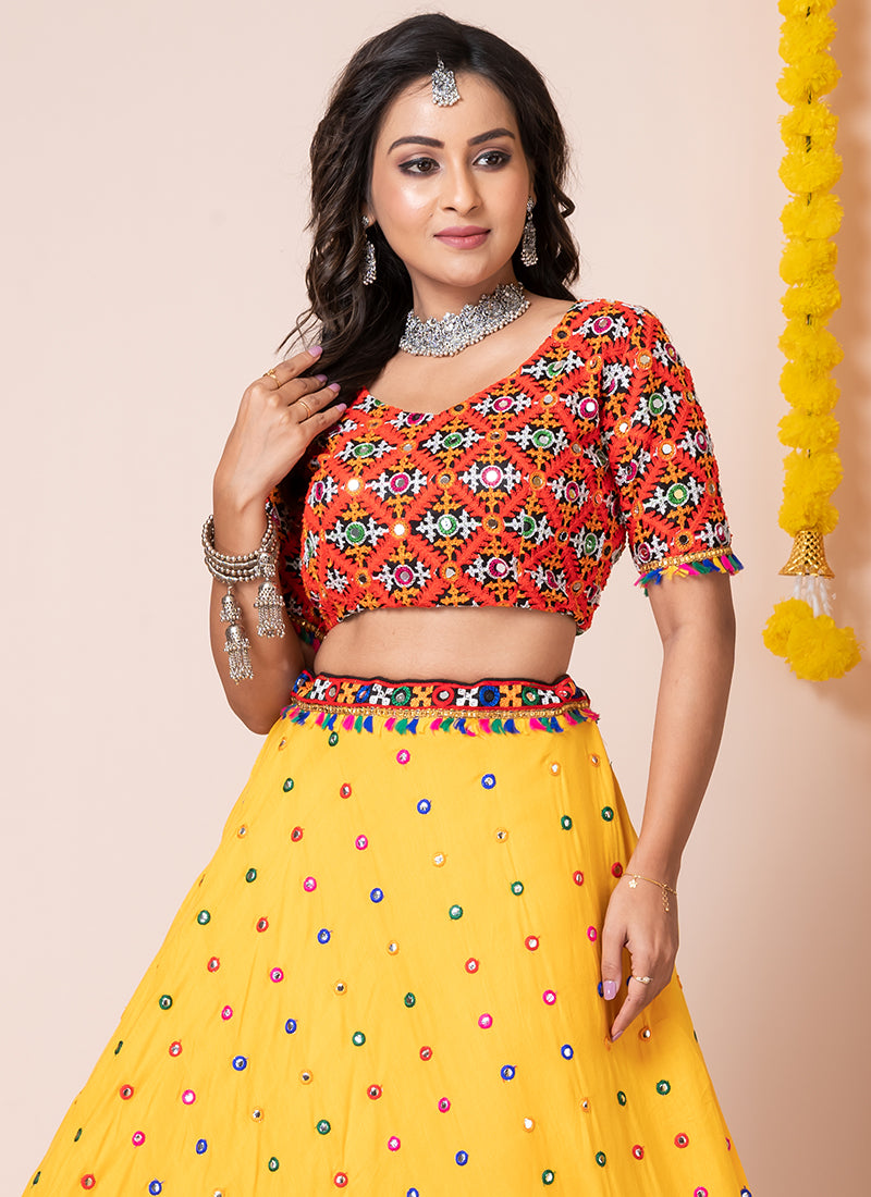 Shop Yellow Chaniya Choli Online In Australia