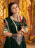 Green Embroidered Chaniya Choli