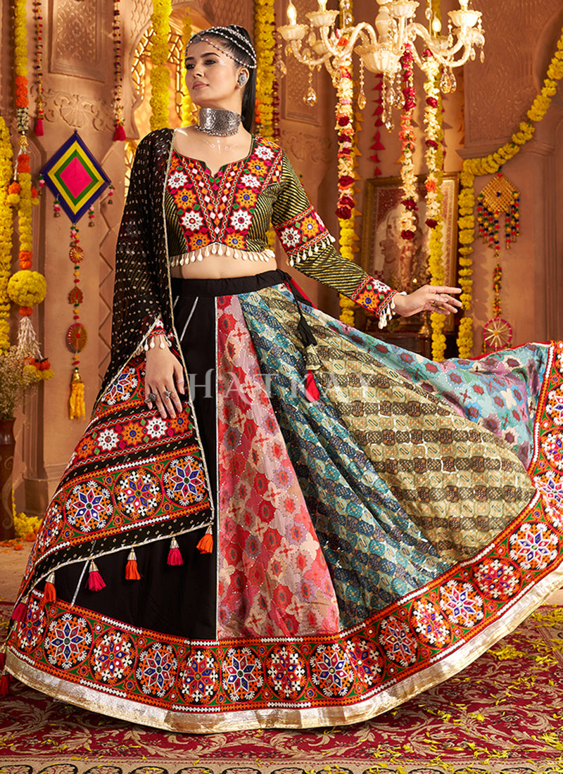 Black Chaniya Choli