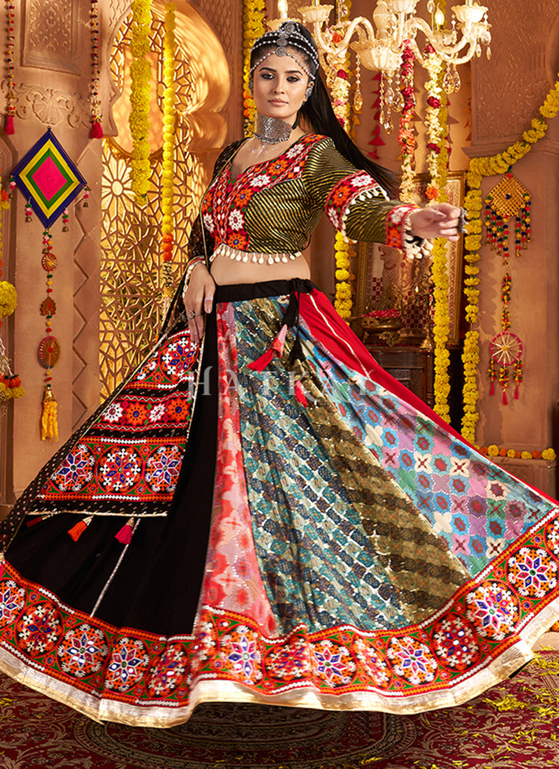 Black Traditional Lehengas
