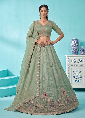 Silk Lehengas