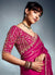 Buy Pink Engagement Sari In Canada
