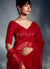 Buy Crimson Red Saree Online