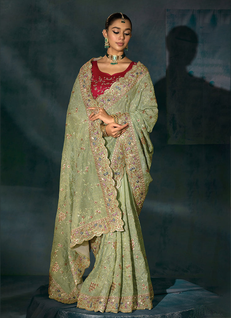 Shop Bridal Sari Online