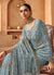 Shop Mist Blue Traditional Saree