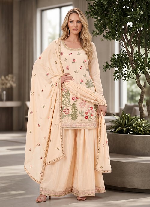 mehndi dress for women Ceremony Wear Color Gown With Work Dupatta subhvastra Mehendi Ki Raat is a Ready To Wear Online Luxury Formal Women Suits which belongs to Mere Nehar Se Collection Mehndi Dress | Laam