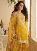 Buy Yellow Mehendi Outfit