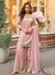 Light Pink Party Wear Gharara Suit