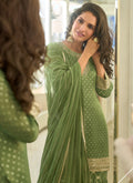 Green Gharara Suits For Women