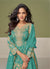 Buy Teal Blue Gharara Suit In UK