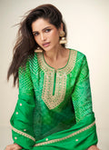 Buy Green Gharara Suit In USA