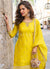 Buy Yellow Gharara Suit In USA