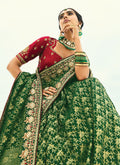 Buy Green Bollywood Sari