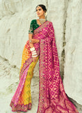 Buy Pink Bollywood Sari Online