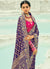 Buy Purple And Pink Traditional Bandhani Sarees