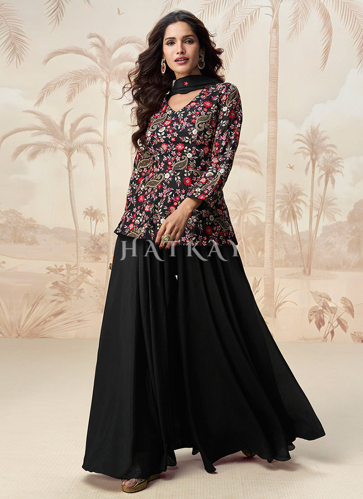 Buy Designer Kurti And Palazzo In USA