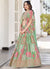 Buy Green Lengha Choli In UK
