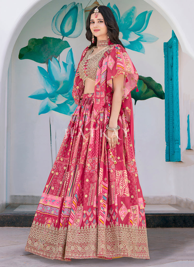 Gorgeous Pink Lehenga