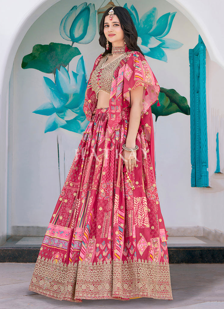 Gorgeous Pink Lehenga