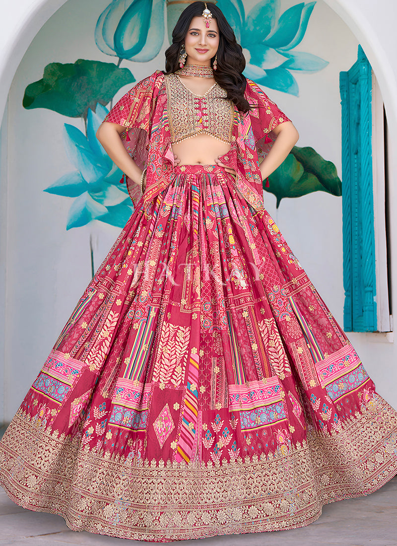 Shop Pink Lengha Cholis Online