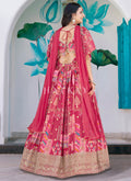 Pink Womens Lehenga Cholis