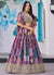Buy Purple Colour Lehenga Choli Online