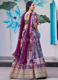 Buy Purple Lehenga Cholis 